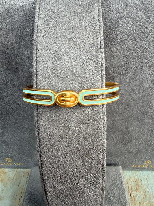 JULIE VOS Ocean Blue Clasp Bracelet