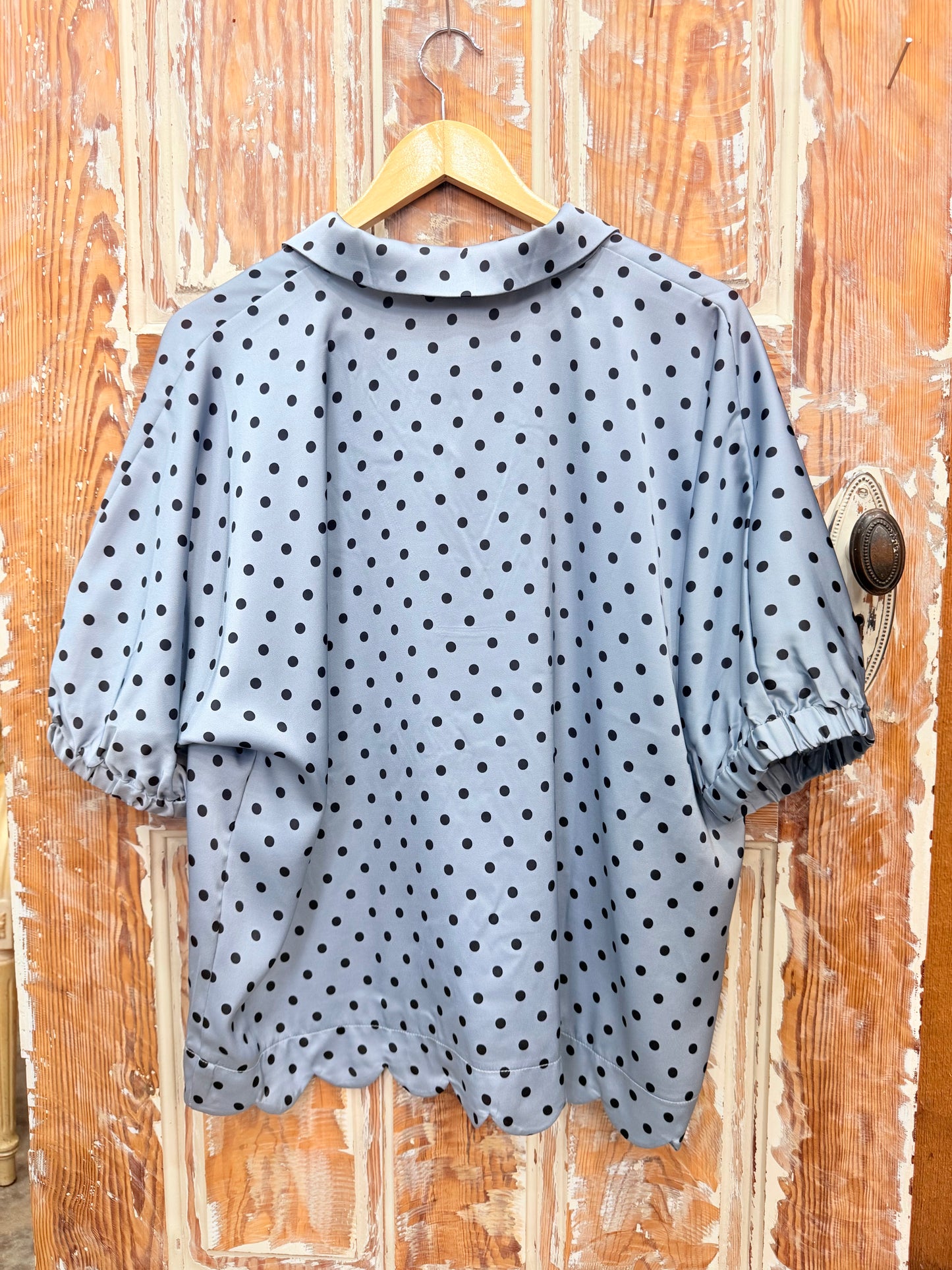 JODIFL Scallop Edged Blouse