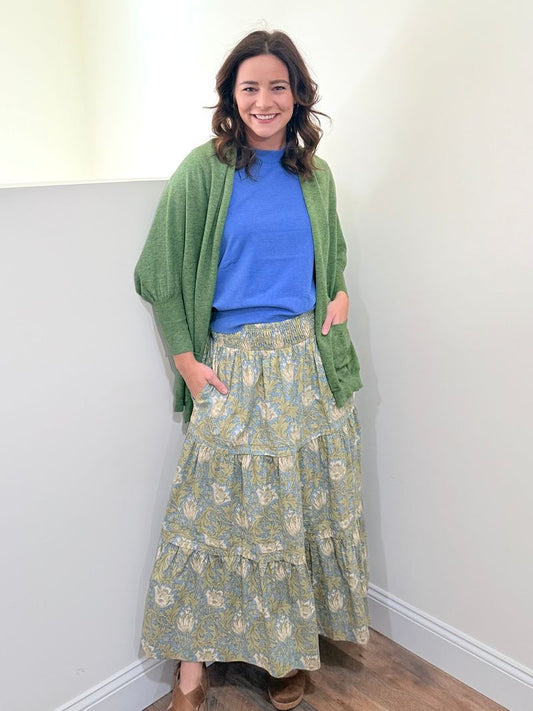 BEFORE YOU WITH LOVE - Pattern Maxi Skirt