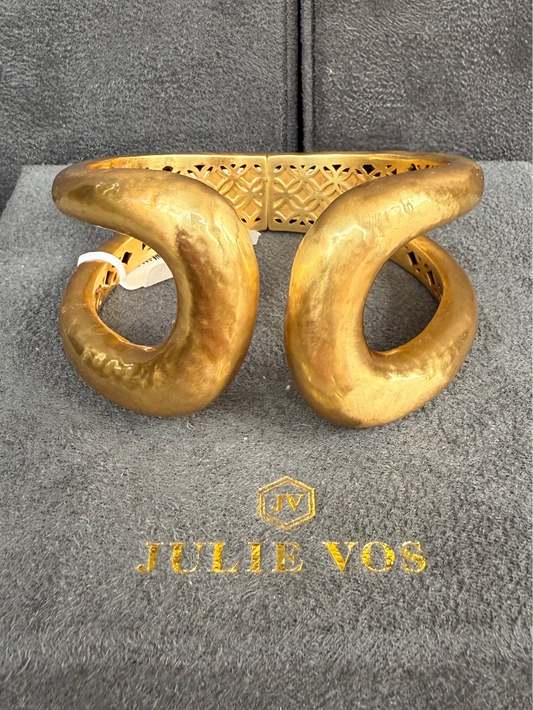 JULIE VOS Gold Bangle