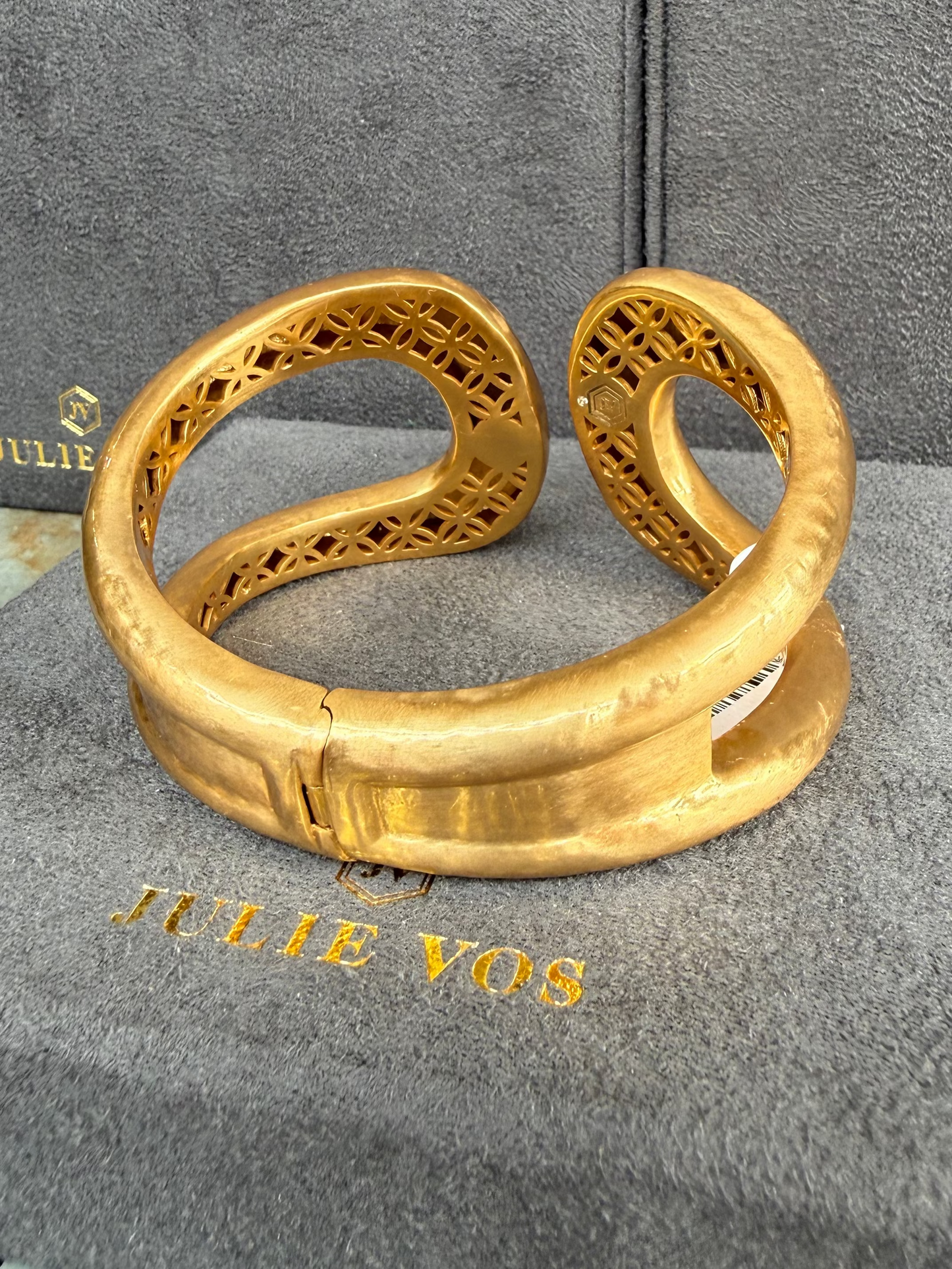 JULIE VOS Gold Bangle