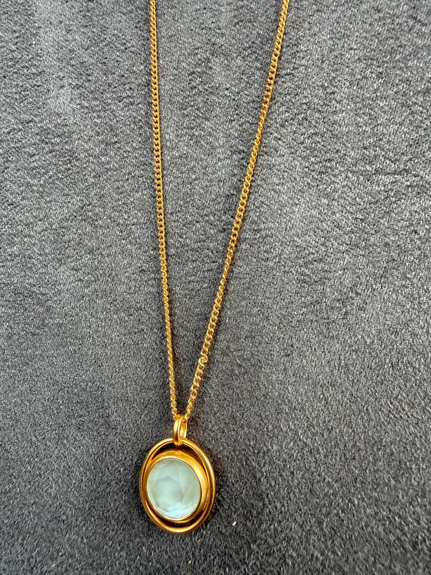 JULIE VOS Gold Gem Necklace