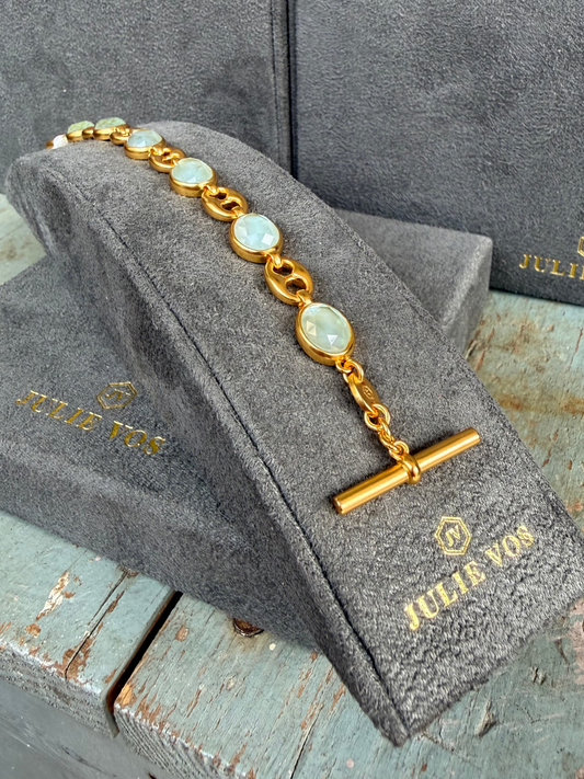 JULIE VOS Gold Gem Bracelet