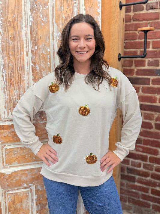 The Royal Standard Pumpkin Long Sleeve Pull-Over