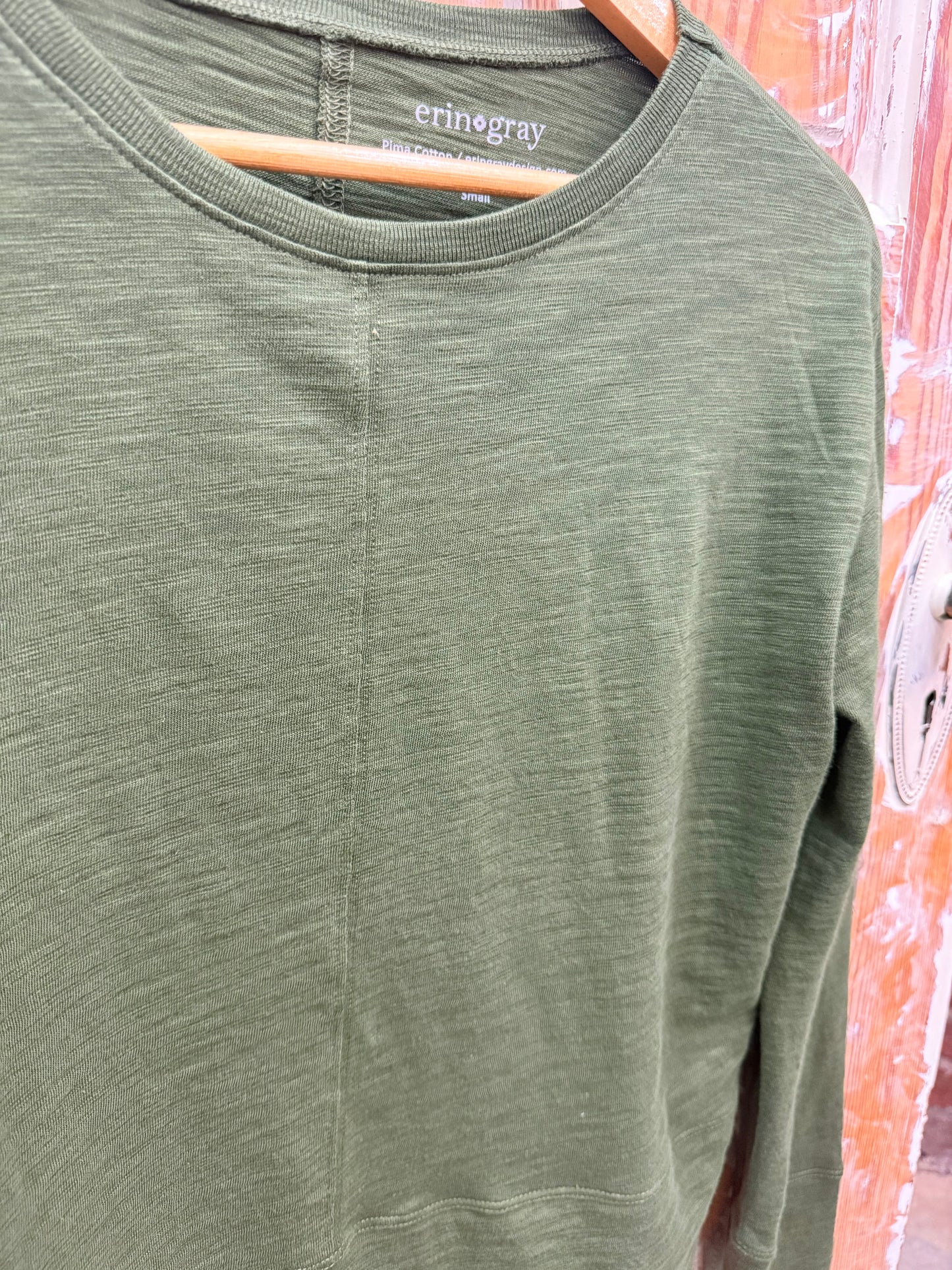 ERIN GRAY Celia Tee Forest Long Sleeve