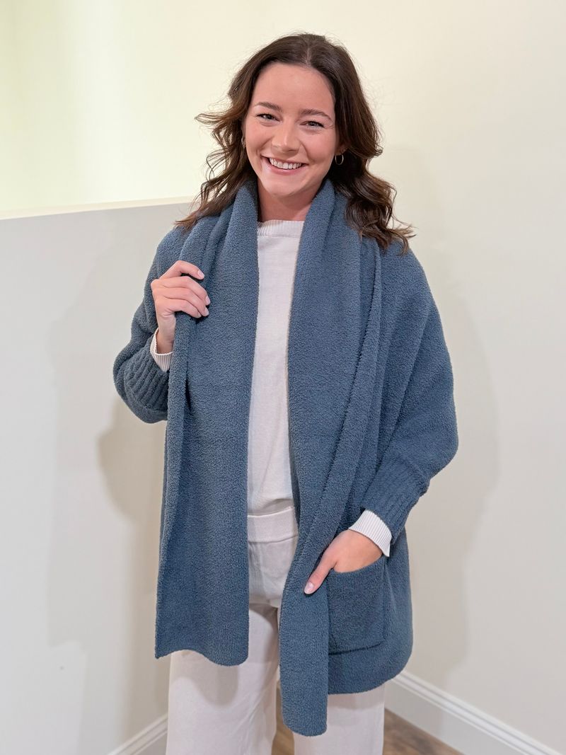 BAREFOOT DREAMS - Cardigan with pockets
